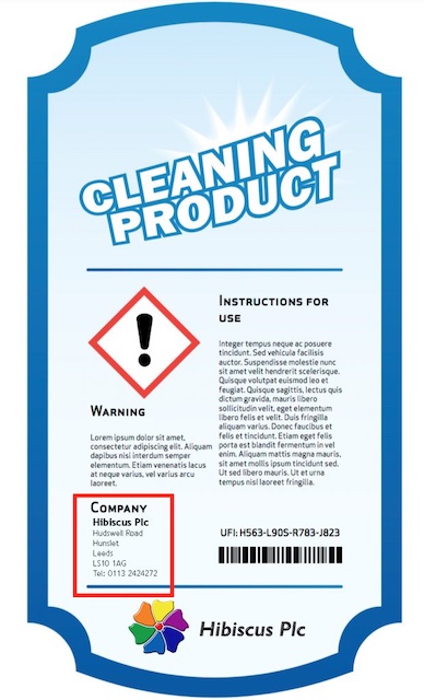 Label image